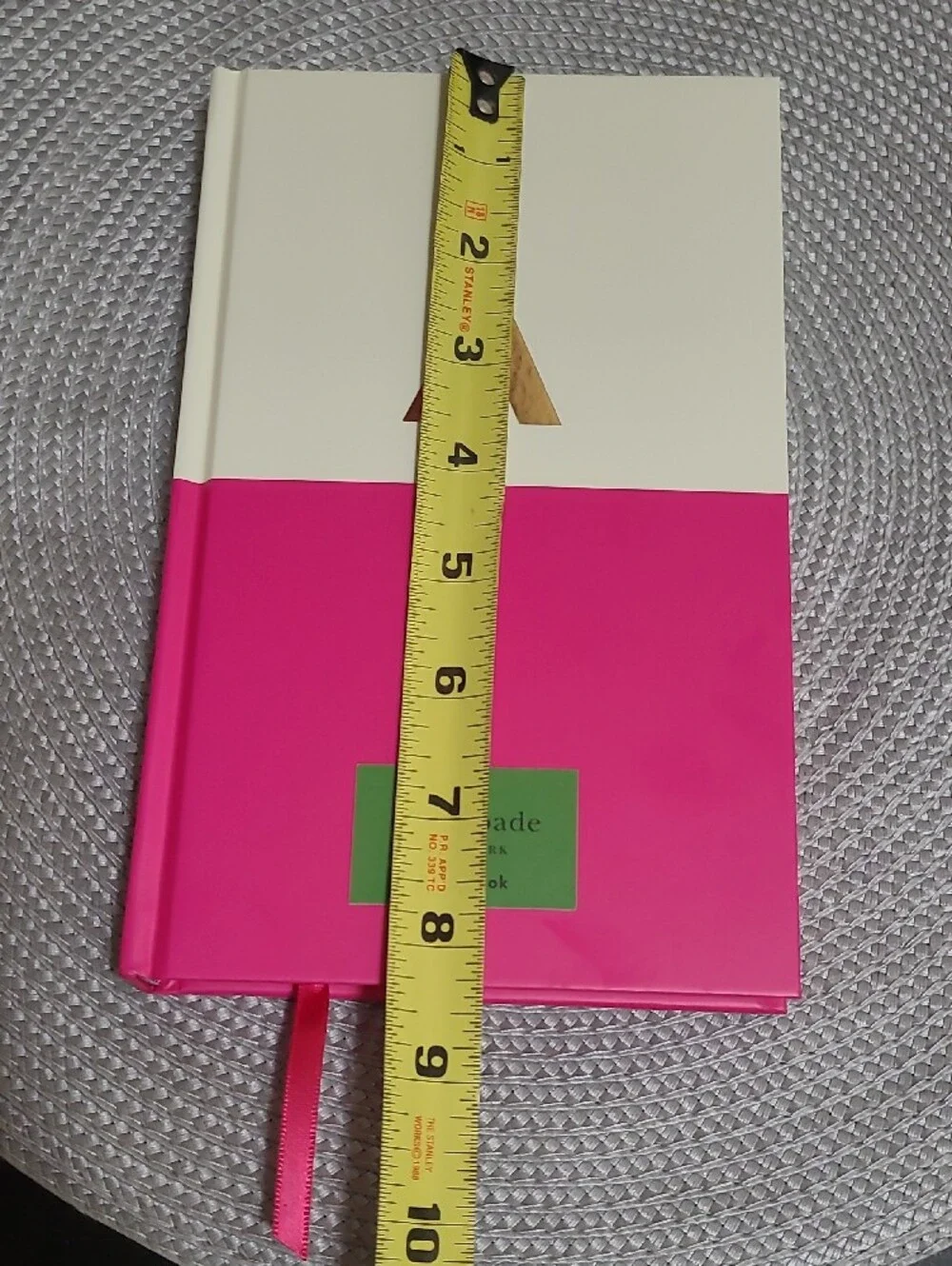 Kate Spade 'A' Initial Hardcover Notebook